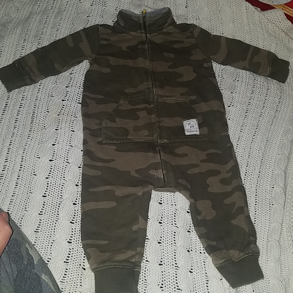 6 months camo jumpsuit by Carter's